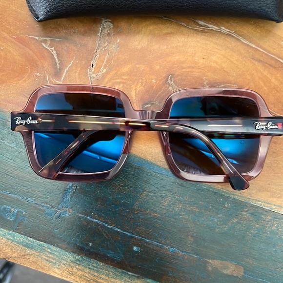 Ray Ban 53mm Gradient Square Sunglasses - Picture 3 of 6